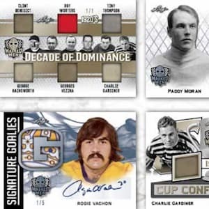 2017-18 Leaf Masked Men Hockey cover