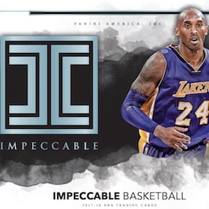 2017-18 Panini Impeccable Basketball cover