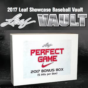 2017 Leaf Showcase Baseball Vault cover