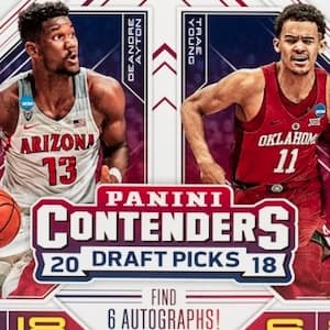 2018-19 Panini Contenders Draft Picks Basketball cover