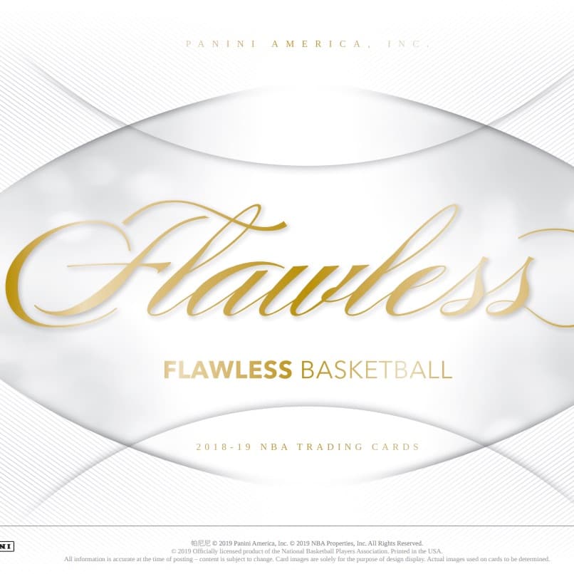 2018-19 Panini Flawless Basketball cover