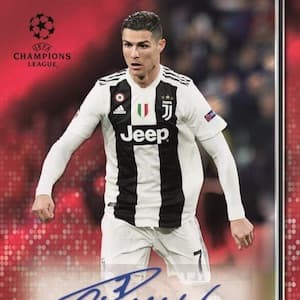 2018-19 Topps Chrome UEFA Champions League Soccer cover