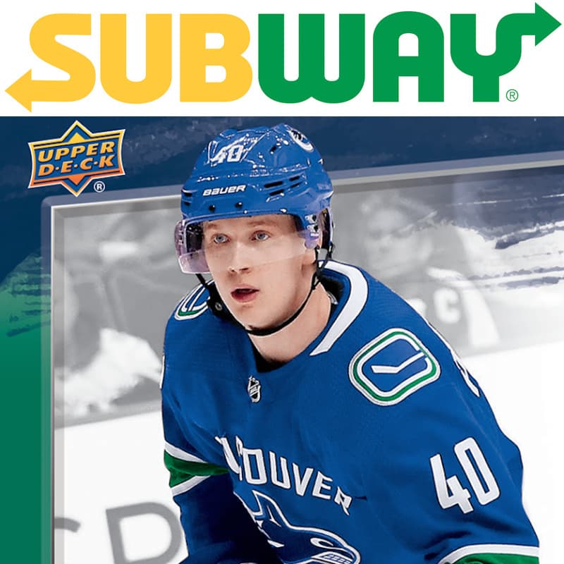 2018-19 Upper Deck Subway Vancouver Canucks Hockey cover