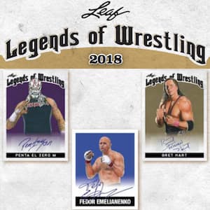2018 Leaf Legends of Wrestling cover