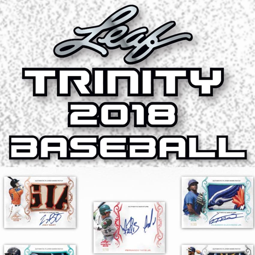 2018 Leaf Trinity Baseball cover