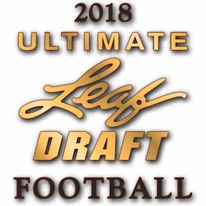 2018 Leaf Ultimate Draft Football cover