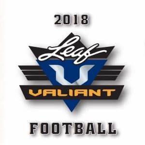 2018 Leaf Valiant Football cover