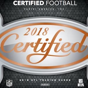 2018 Panini Certified Football cover
