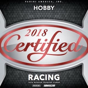 2018 Panini Certified Racing NASCAR cover