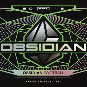 2018 Panini Obsidian Football cover