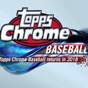 2018 Topps Chrome Baseball cover