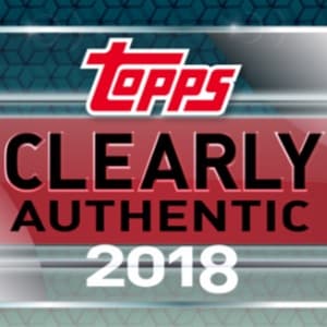 2018 Topps Clearly Authentic Baseball cover