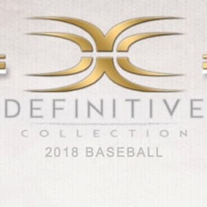 2018 Topps Definitive Collection Baseball cover