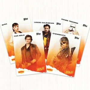 2018 Topps Denny’s Solo Star Wars cover