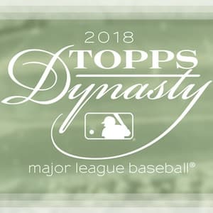 2018 Topps Dynasty Baseball cover