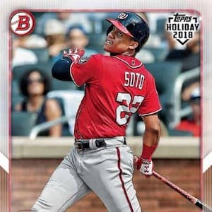 2018 Topps Holiday Bowman Baseball cover
