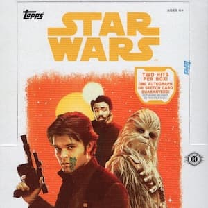 2018 Topps Star Wars Solo Movie cover