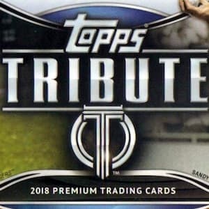 2018 Topps Tribute Baseball cover