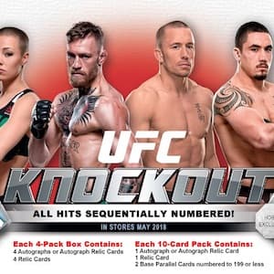 2018 Topps UFC Knockout MMA cover