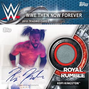 2018 Topps WWE Then Now Forever Wrestling cover
