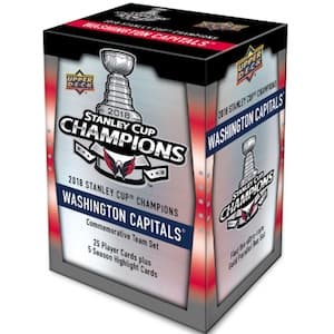 2018 Upper Deck Washington Capitals Stanley Cup Champions Hockey cover