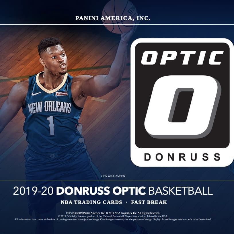 2019-20 Donruss Optic Basketball cover
