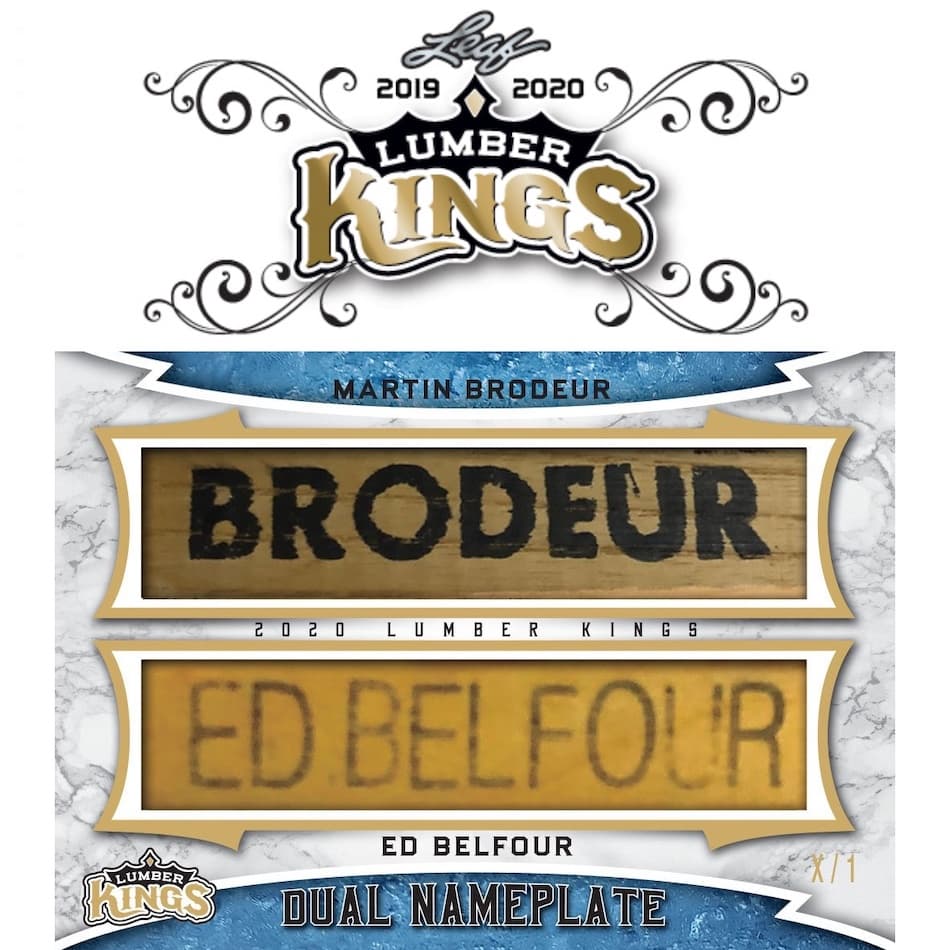 2019-20 Leaf Lumber Kings Hockey cover