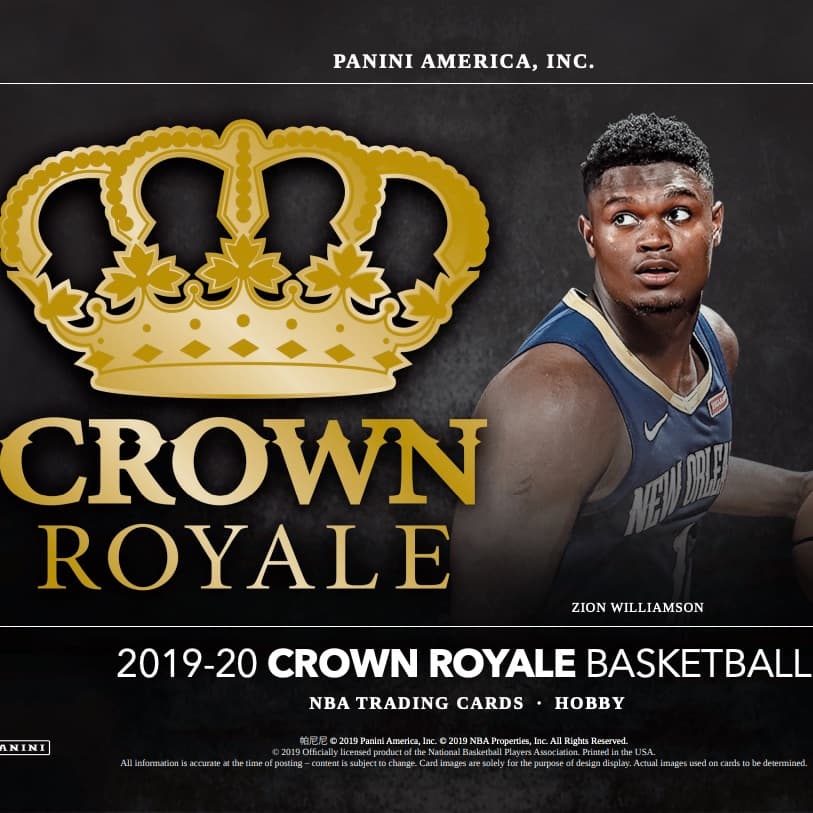2019-20 Panini Crown Royale Basketball cover