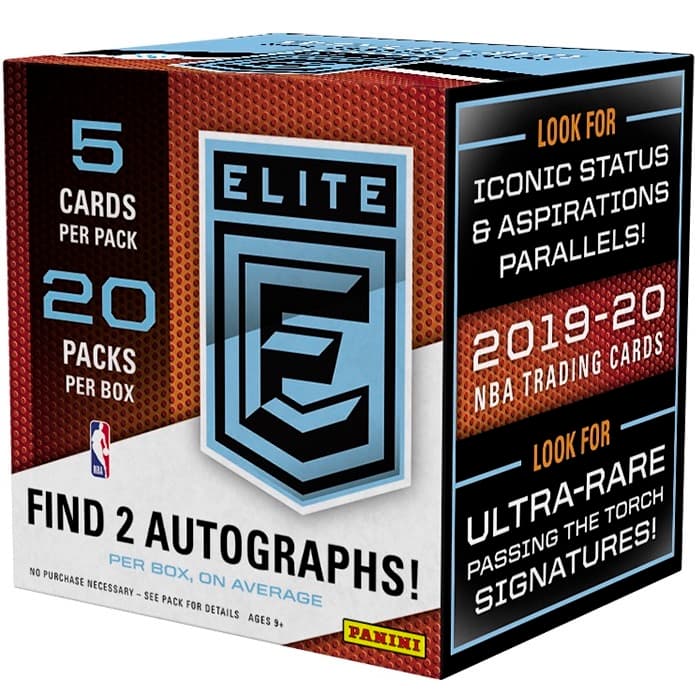 2019-20 Panini Donruss Elite Basketball cover