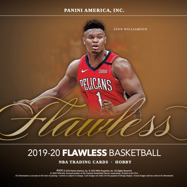 2019-20 Panini Flawless Basketball cover
