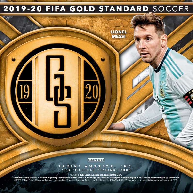 2019-20 Panini Gold Standard Soccer cover