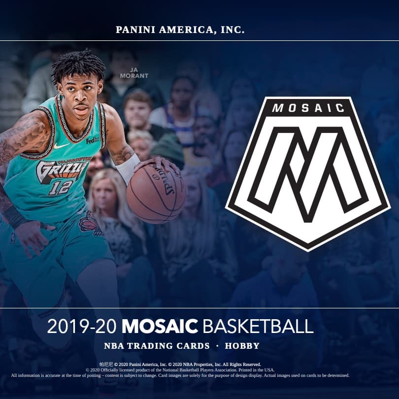 2019-20 Panini Mosaic Basketball cover
