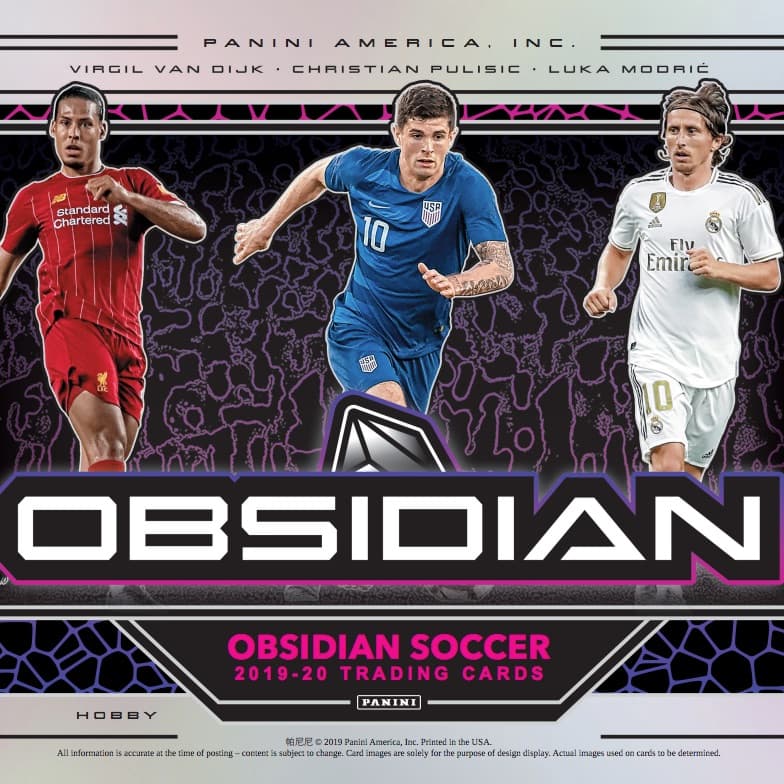 2019-20 Panini Obsidian Soccer cover
