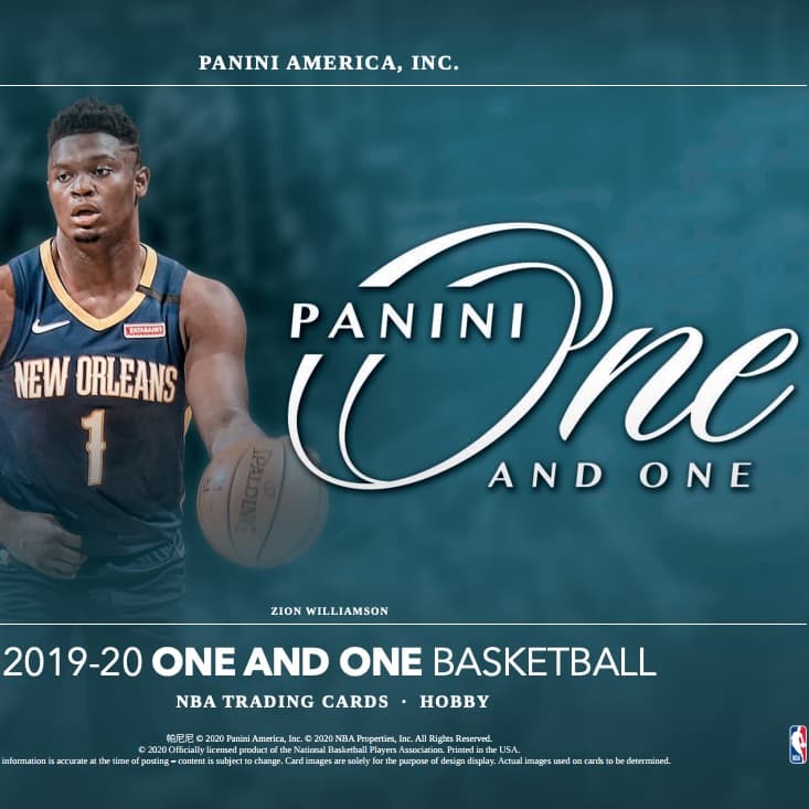 2019-20 Panini One and One Basketball cover