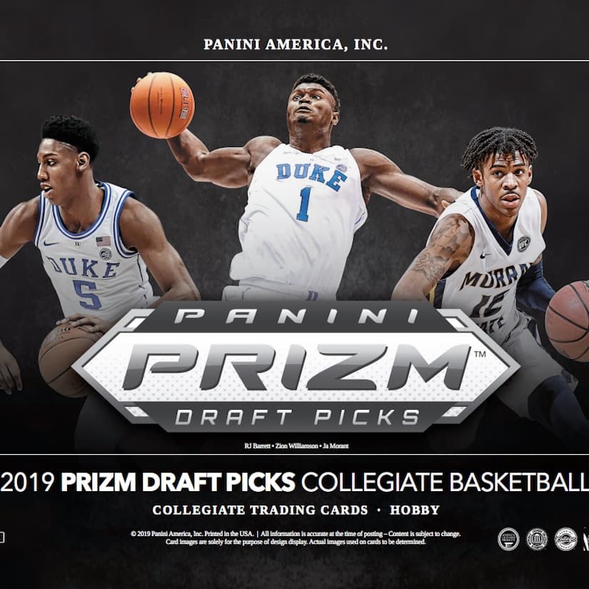 2019-20 Panini Prizm Draft Picks Basketball cover