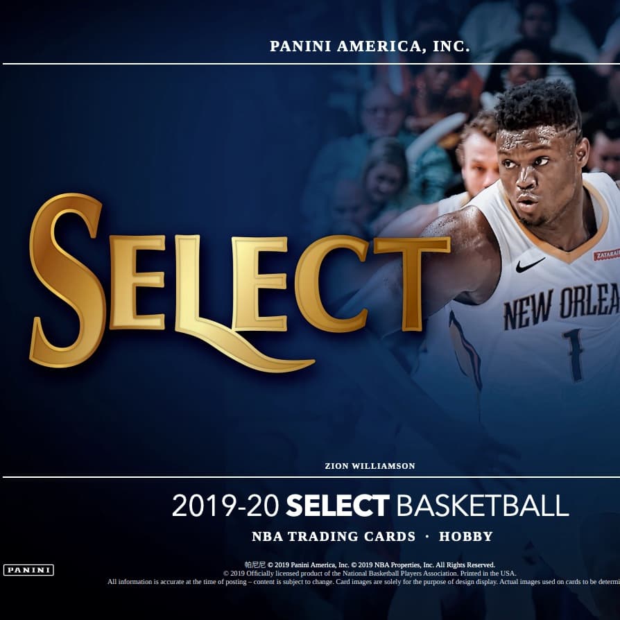 2019-20 Panini Select Basketball cover