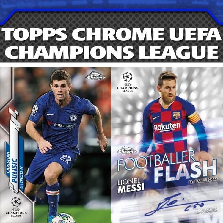 2019-20 Topps Chrome UEFA Champions League Soccer cover