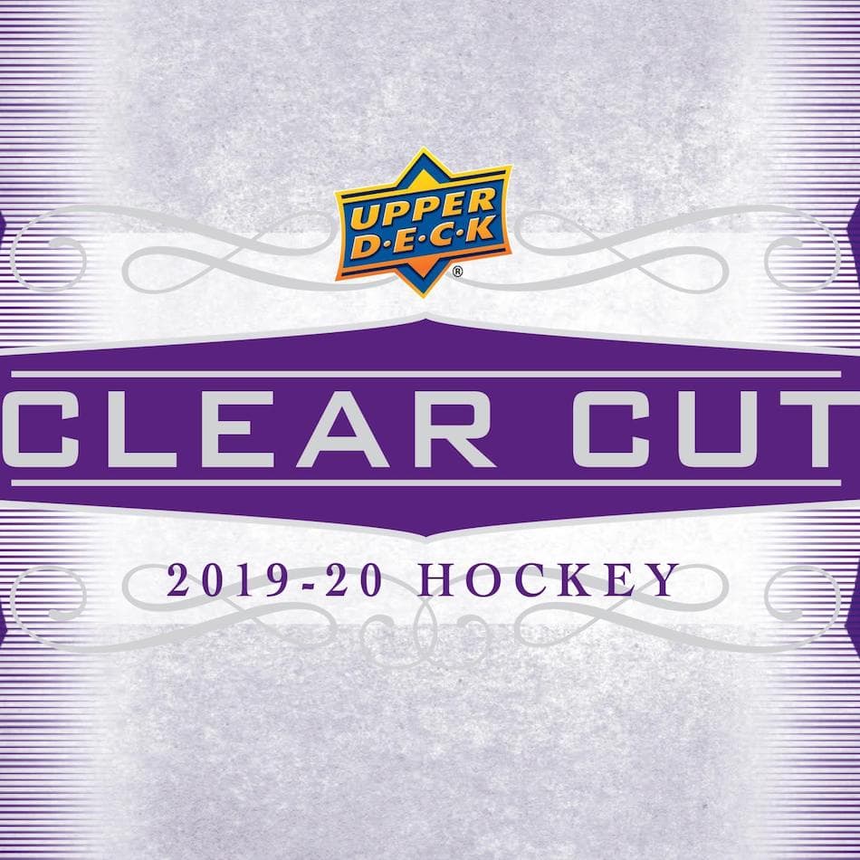 2019-20 Upper Deck Clear Cut Hockey cover