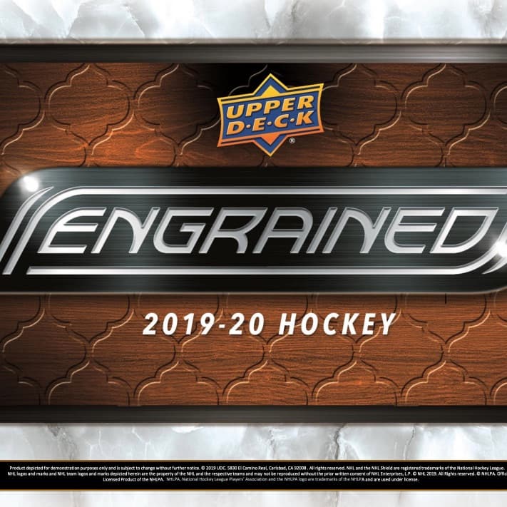 2019-20 Upper Deck Engrained Hockey cover