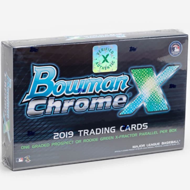 2019 Bowman Chrome X Baseball cover