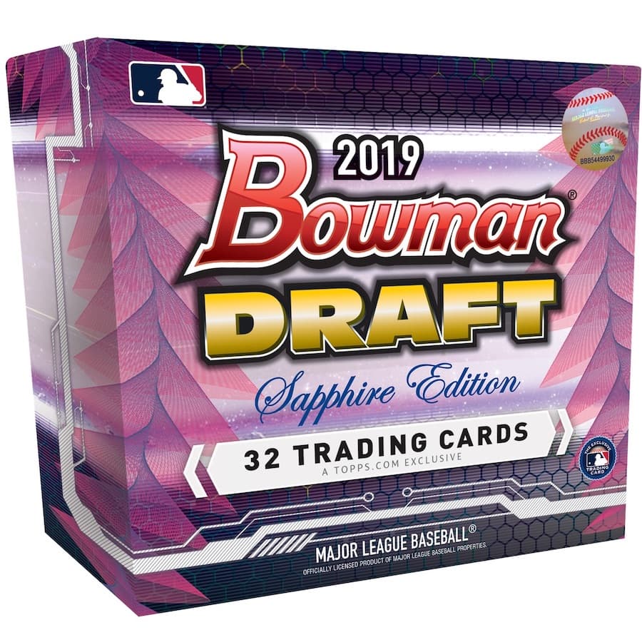 2019 Bowman Draft Sapphire Edition Baseball cover