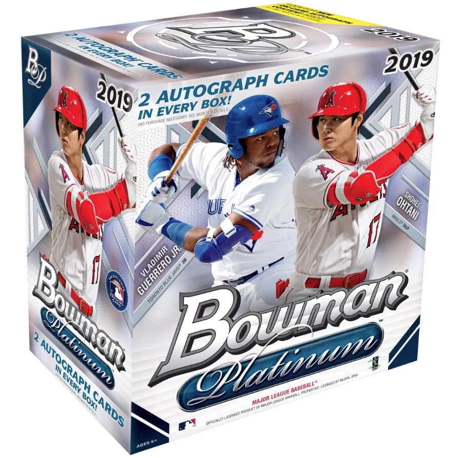 2019 Bowman Platinum Baseball cover