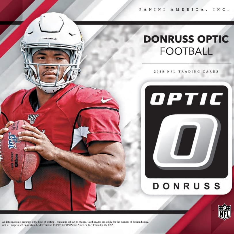 2019 Donruss Optic Football cover
