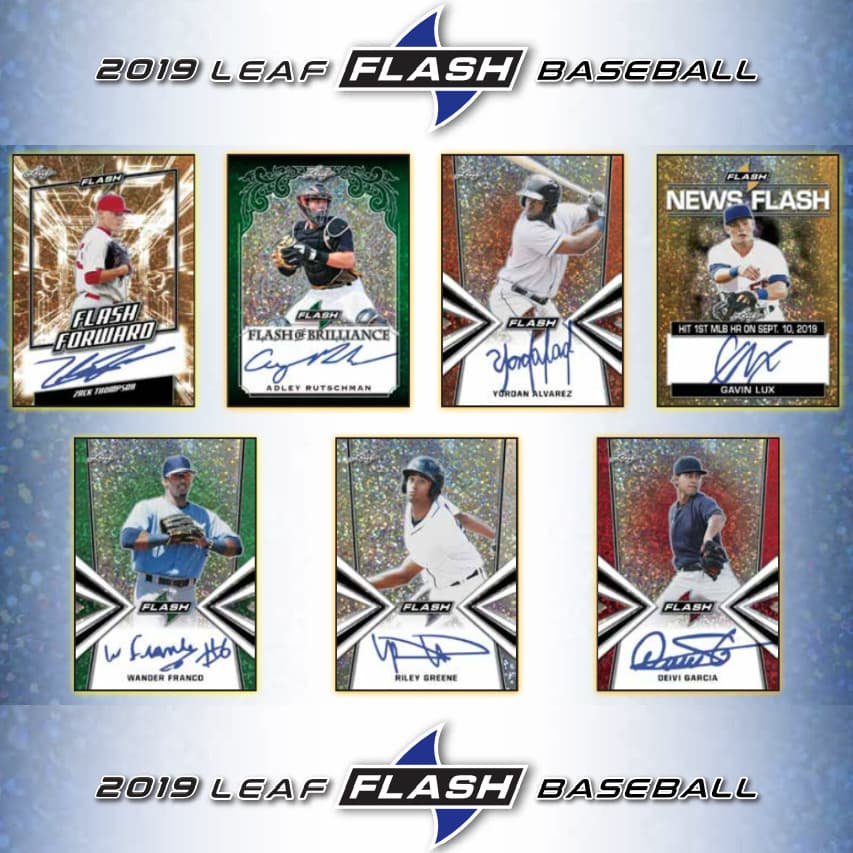 2019 Leaf Flash Baseball cover
