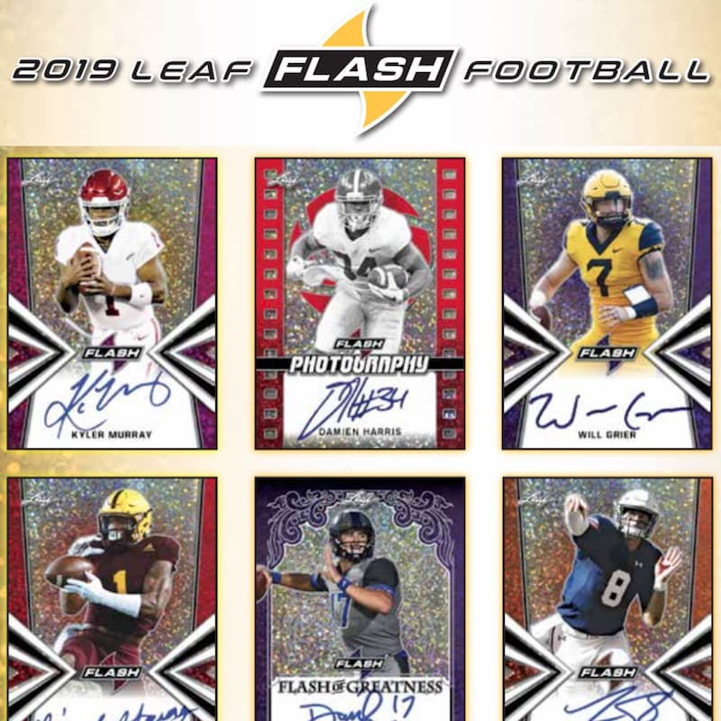 2019 Leaf Flash Football cover