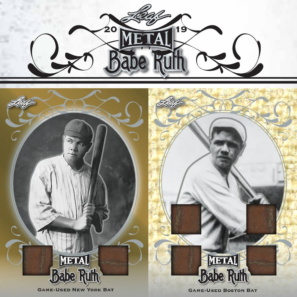 2019 Leaf Metal Babe Ruth Collection Baseball cover