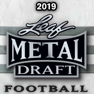2019 Leaf Metal Draft Football cover