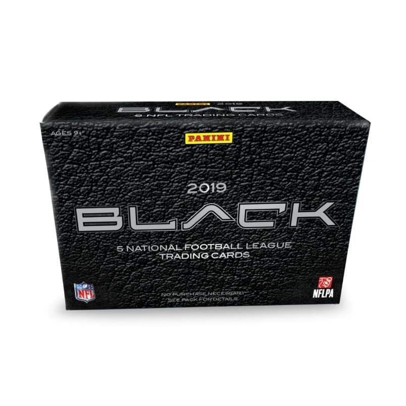 2019 Panini Black Football cover