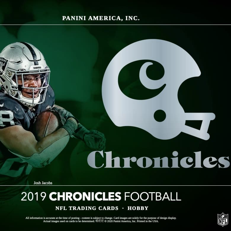 2019 Panini Chronicles Football cover