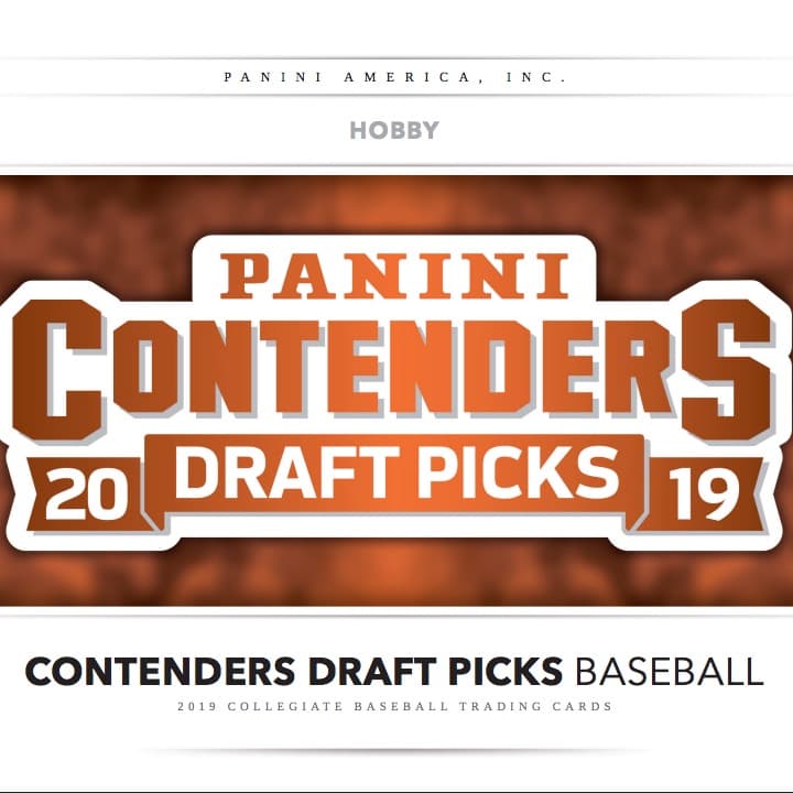 2019 Panini Contenders Draft Picks Baseball cover